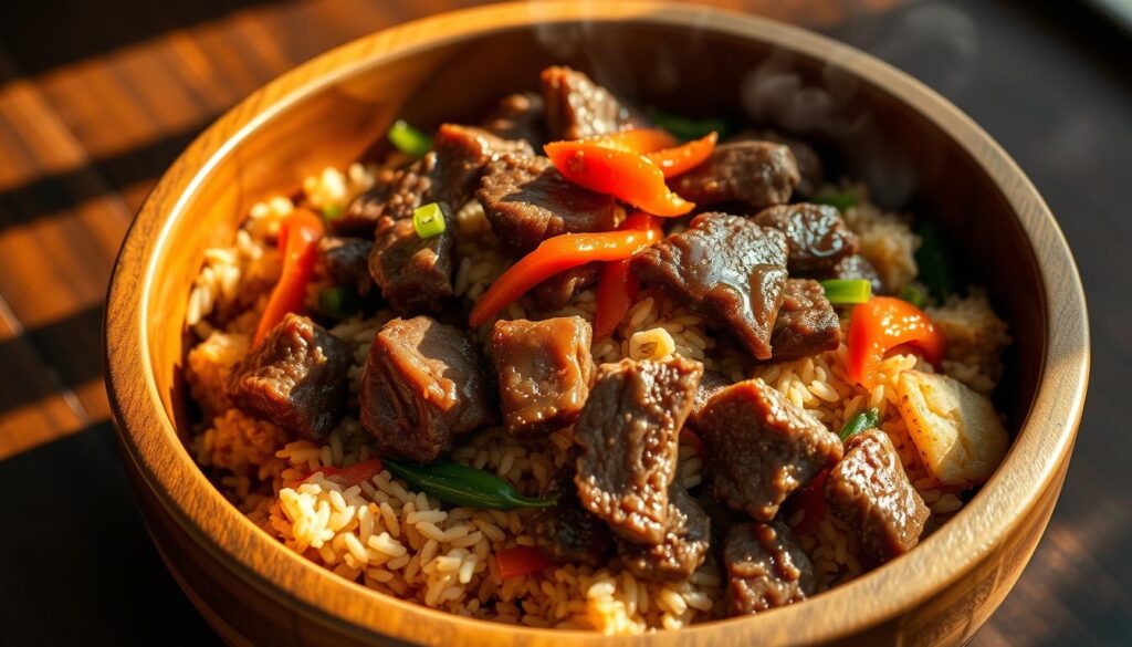 authentic beef fried rice